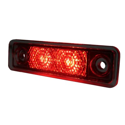 Astral LED-positionslys | Easy Fit | E-mærket, flad/rørmontering | 12-24V