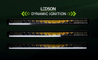 LEDSON Orbix+ 14" LED Ramp - 367 mm (14"), 60W, dynamisk positionslys