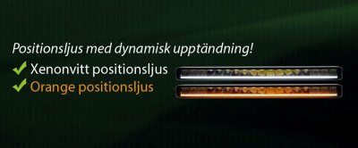 LEDSON Orbix+ 21" LED Ramp - 534 mm (21"), 90W, dynamisk positionslys
