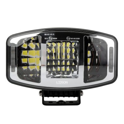 Orion+ Chrome LED ekstra lys | 100W | Valgfrit positionslys i hvid/orange