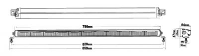 Ledrampe Phoenix+ 32" til Scania Next Gen fra 2017-