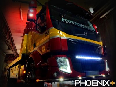 LEDSON Phoenix+ Strobe LED Ramp - 1005 mm (40), 210W, 10-30V, Flash Light