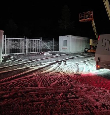 LEDSON Raptor indbygget arbejds- og baggrundsbelysning - 15W, bredstrålende