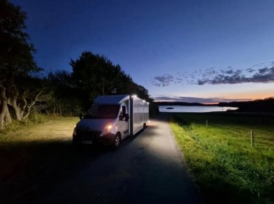 LEDSON Scene Light LED-arbejdslampe - 24W, ECE R23, projektør