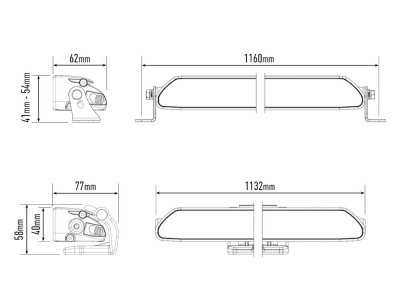 Lazer LED Ramp Linear 42 - 1132 mm - 15750 lumen