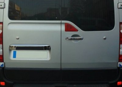 Bagdørslister i rustfrit stål til Renault Master 2011-