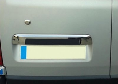 Bagdørslister i rustfrit stål til Renault Master 2011-