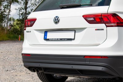 Lister til nederste bagklap til VW Tiguan fra 2016-