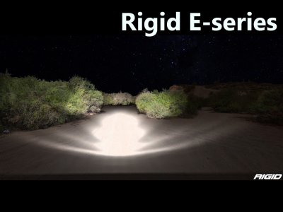 Forsænket Rigid LED rampe i frontlugen til Volvo FH4 fra 2013-