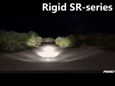 Forsænket Rigid LED rampe i frontlugen til Volvo FH4 fra 2013-