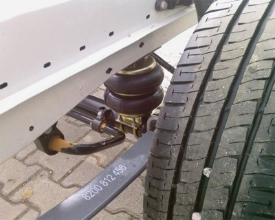 Hjælpeluftfjederkit Opel Movano 1998-2010