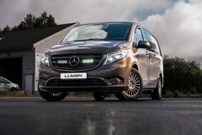 LED-rampe sæt 2x Lumen SQ16 Mercedes Vito fra 2014-2020