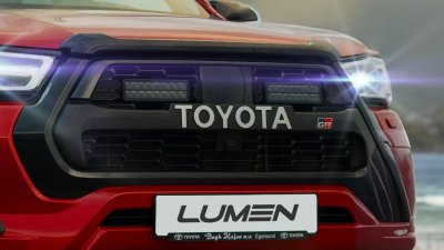 LED-rampe sæt 2x Lumen SQ16 Toyota Hilux fra 2024 og frem