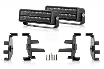 LED-rampe sæt 2x Lumen SQ16 Toyota Hilux fra 2020 og frem