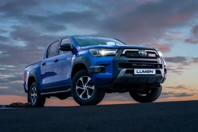 LED-rampe sæt 2x Lumen SQ16 Toyota Hilux fra 2020 og frem
