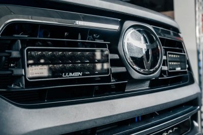 LED-rampe sæt 2x Lumen SQ16 Toyota Hilux fra 2020 og frem