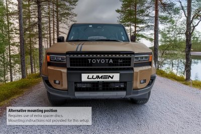 LED-rampe sæt 2x Lumen SQ16 Toyota Land Cruiser fra 2024 og frem