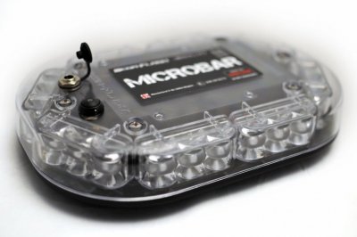 Mega-Flash Microbar - Lille praktisk lygtebjælke med magnetisk montering og batteripakke