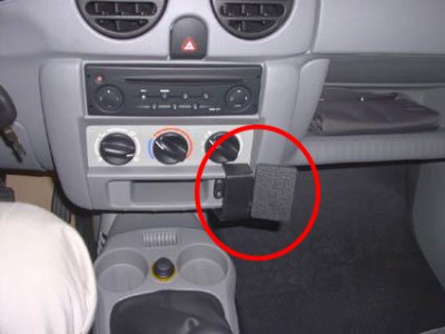 Mobilholder til Renault Kangoo 2003-2007