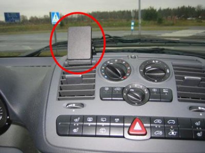 Mobilholder til Mercedes-Benz Vito/Viano fra 2004-2014