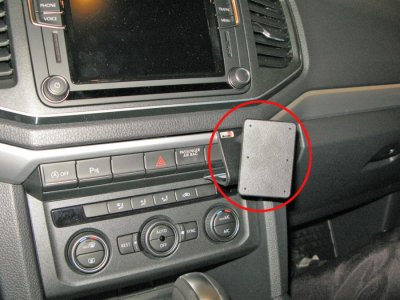 Mobilholder til Volkswagen Amarok fra 2017-2020