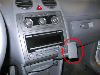 Mobilholder til Volkswagen Caddy fra 2004-2015