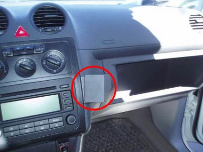 Mobilholder til Volkswagen Caddy fra 2004-2015