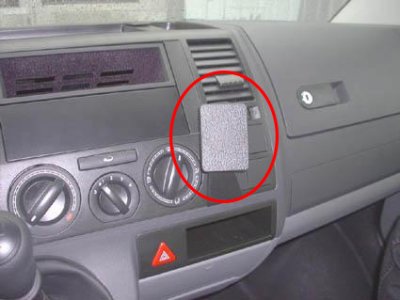 Mobilholder til VW Transporter T5 fra 2003-2009