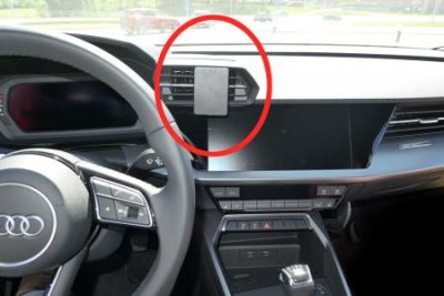 Mobilholder Audi A3 fra 2021-