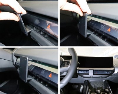 Installation af Mobilholder BMW X3 fra 2025-