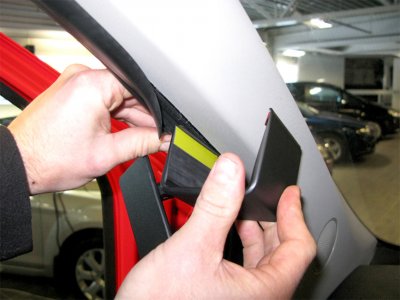Mobilholder til Ford Custom 2013-2023 | Venstre montering (A-stolpe)
