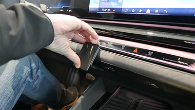 Mobilholder til BMW i5 fra 2024-
