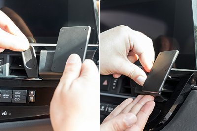 Montering af Proclip mobilholder til Lexus ES fra 2021-