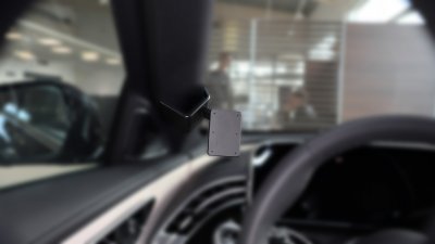 Mobilholder Mercedes E-klasse fra 2024- og nyere | Til montering på venstre A-stolpe