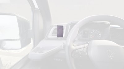 Mobilholder til Nissan Interstar fra 2024 og nyere | Til montering til venstre for rattet
