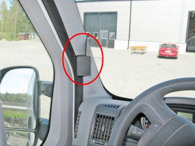 Mobilholder Opel Movano fra 2022-2024