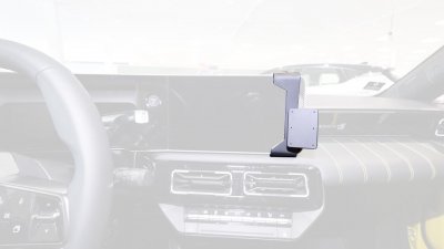 Mobilholder Renault 5 fra 2024 og nyere | Til montering til højre for midterskærmen