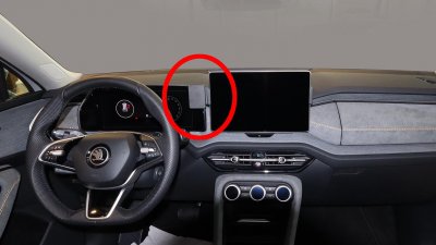 Mobilholder Skoda Kodiaq fra 2024-