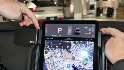 Proclip mobilholder til Volvo EX30 fra 2024-