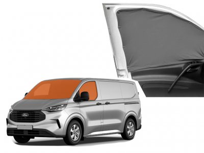 Mørklægningsgardiner Ford Transit Custom fra 2023 og nyere