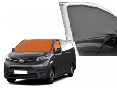 Mørklægningsgardiner Toyota Proace fra 2016- og nyere