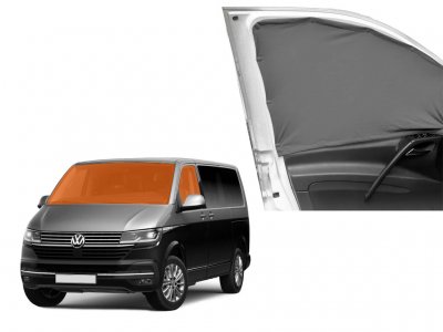 Mørklægningsgardiner Volkswagen Multivan T6.1 fra 2020-2021