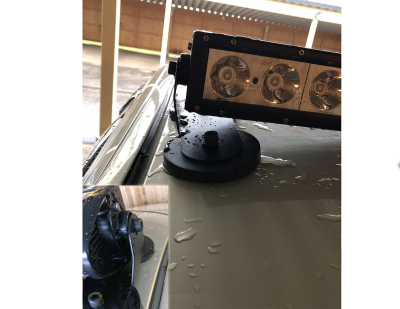 Magnetiske holdere til f.eks. LED rampe