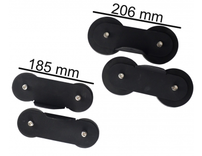 Magnetiske holdere til f.eks. LED rampe