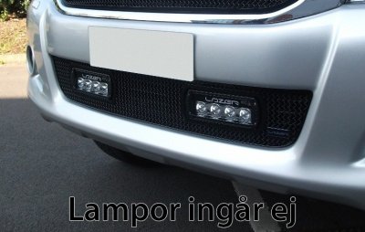 Nedre grill til montering af ST4 eller RS4 til Toyota Hilux fra 2012-2015