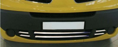 Nedre grill i rustfrit stål til Opel Vivaro 2002-2014