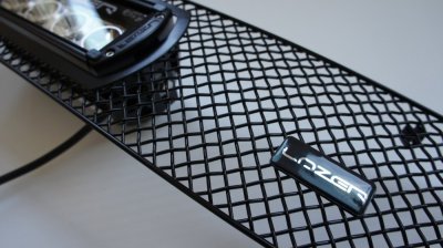Nedre grill inkl. 2 Lazer ST-4 til VW Transporter T5 2010-2015