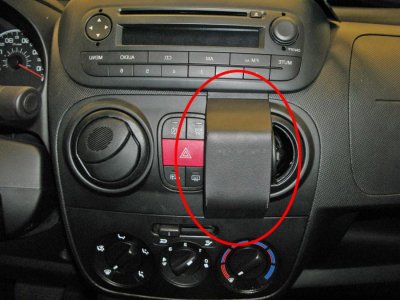Mobilholder til Fiat Fiorino fra 2008-