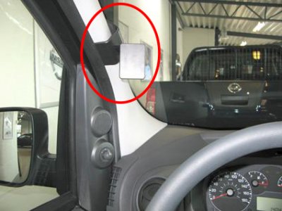 Mobilholder til Fiat Fiorino fra 2008-