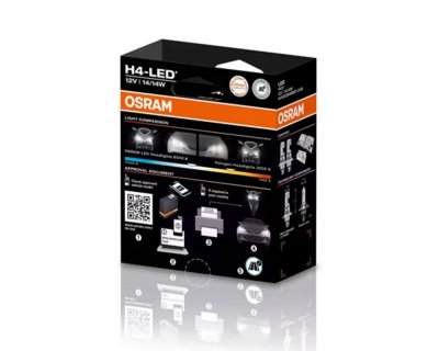 Osram Night Breaker SPEED H4 LED-konvertering til Volkswagen Transporter T5 2003-2009